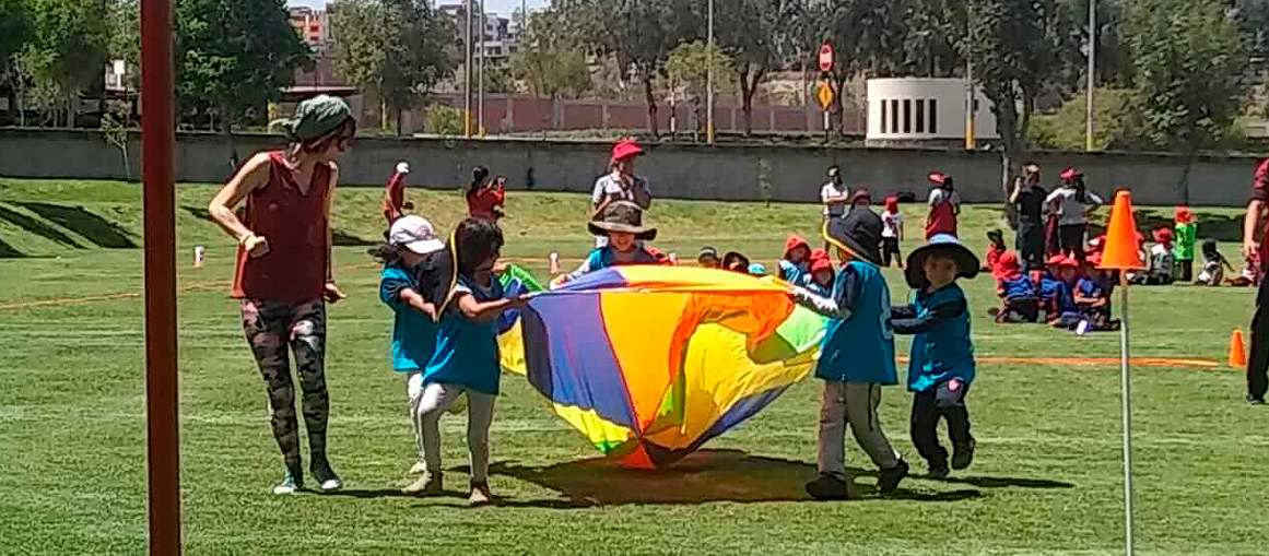 Actividades de psicomotricidad en el Colegio San José