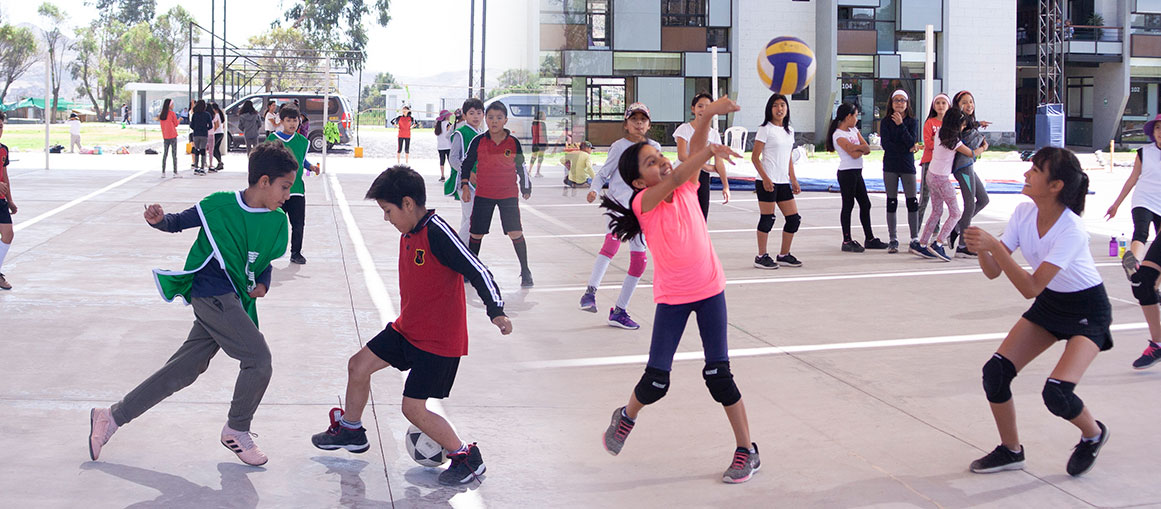 Promoviendo el deporte