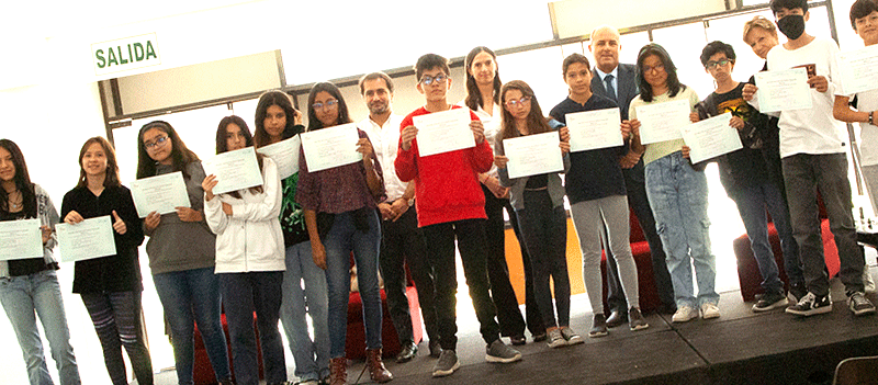 Entrega de diplomas DELF