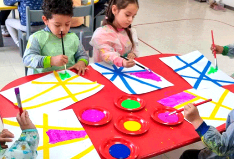 Arte aborigen australiano en el nivel inicial / L’art aborigène australien au niveau maternelle