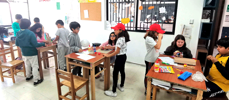 Visita de alumnos del Franco-Peruano de Lima en CM1