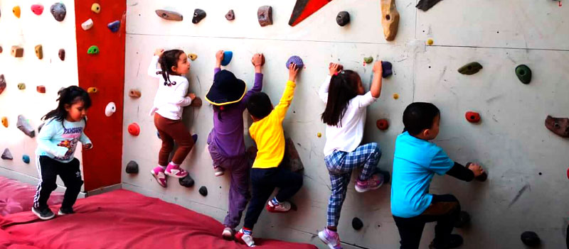 Visita y escalada en inicial