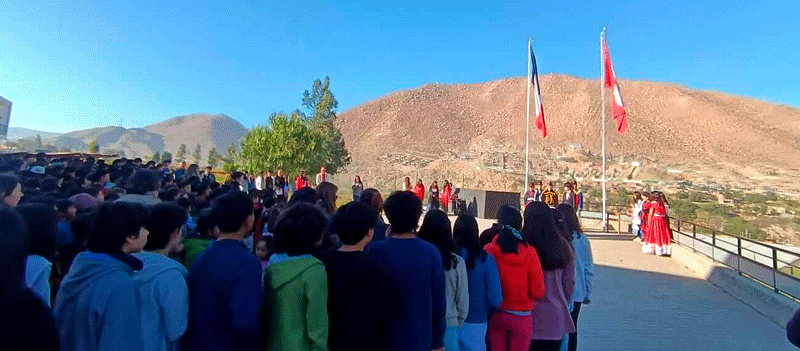 Representación de la declaración de independencia del Perú