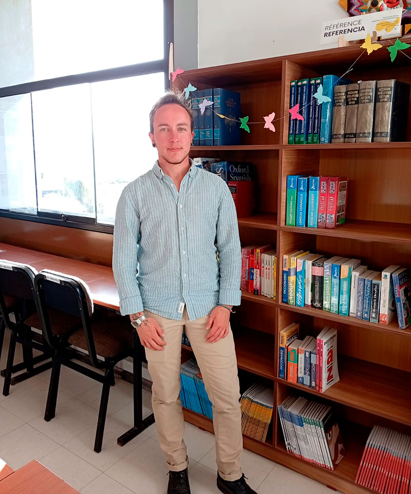 Nathan Auffray, profesor documentalista francés