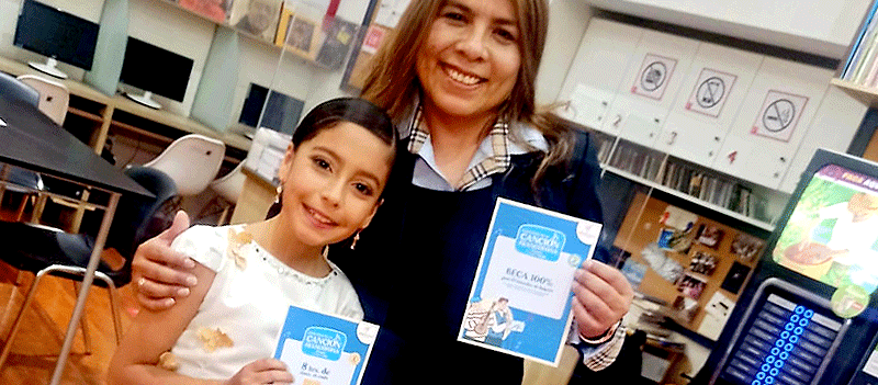 Ganadora del concurso 