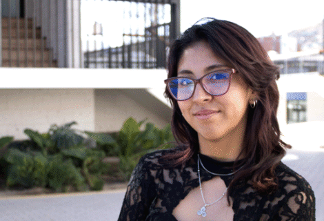 ¡Nueva ingresante a la Universidad! ¡Nueva ingresante a la Universidad!