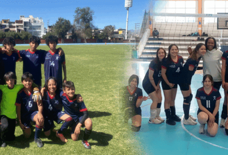 Triunfo sólido del Colegio STEX en vóley categoría C y en fútbol categoría B Triunfo sólido del Colegio STEX en vóley categoría C y en fútbol categoría B