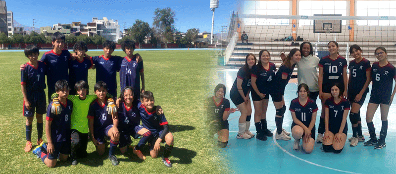 Triunfo sólido del Colegio STEX en vóley categoría C y en fútbol categoría B Triunfo sólido del Colegio STEX en vóley categoría C y en fútbol categoría B