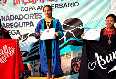 ¡Logro en natación!