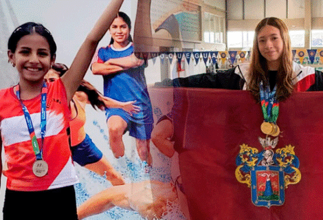 Logros en atletismo y natación Logros en atletismo y natación