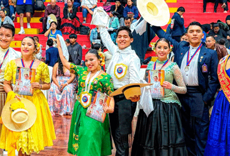 Segundo puesto en el Concurso Selectivo de Marinera Norteña