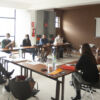Reunión de la Delegación oficial AEFE con los representantes de los profesores franceses.